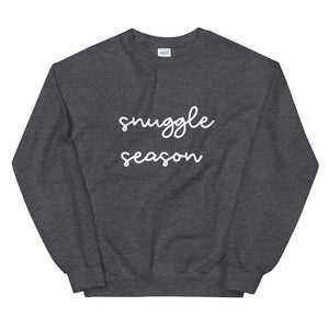 Snuggle season Unisex Sweatshirt, christmas shirt, punny shirt, holiday shirt