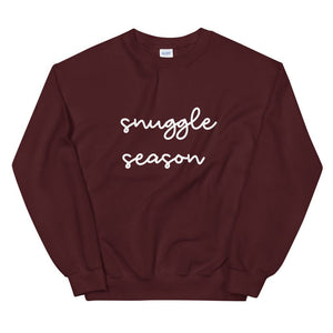 Snuggle season Unisex Sweatshirt, christmas shirt, punny shirt, holiday shirt