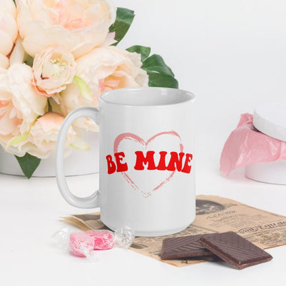 Be Mine Heart Mug, Valentine mug, cute mug, Valentines day, love mug