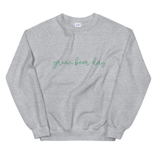 Load image into Gallery viewer, Green Beer Day Unisex Sweatshirt, st Patricks day, luck af
