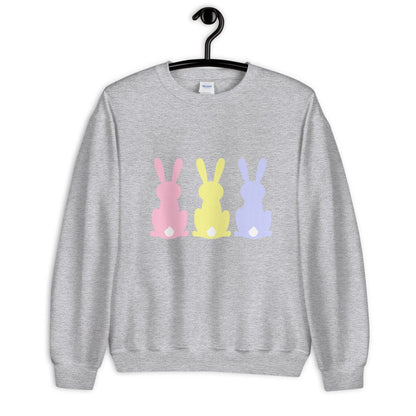 Spring Bunny Unisex Sweatshirt, easter, spring sweatshirt