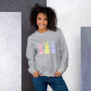Spring Bunny Unisex Sweatshirt, easter, spring sweatshirt