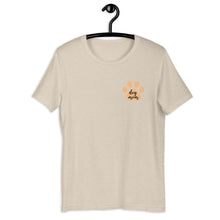 Load image into Gallery viewer, Dog mom orange paw Short-Sleeve Unisex T-Shirt, gift for her, mothers day
