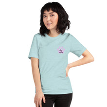 Load image into Gallery viewer, Dog mom purple paw Short-Sleeve Unisex T-Shirt, gift for her, mothers day
