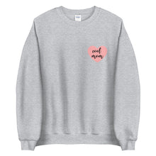 Load image into Gallery viewer, Cool mom pink heart Unisex Sweatshirt, gift for her, mothers day
