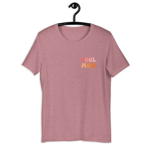 Multicolor cool mom Short-Sleeve Unisex T-Shirt, gift for her, mothers day