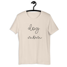 Load image into Gallery viewer, MULTIPLE COLORS dog mom Short-Sleeve Unisex T-Shirt, dog mom, cute shirt, gift for her
