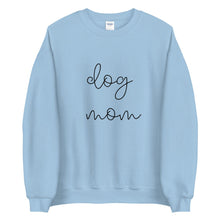 Load image into Gallery viewer, MULTIPLE COLORS dog mom Unisex Sweatshirt, cute shirt, gift for her, dog mom
