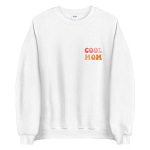 Multicolored Cool mom Unisex Sweatshirt, gift for her, mothers day