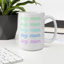 Load image into Gallery viewer, Colorful dog mom coffee mug, gift for her, mothers day
