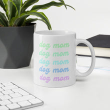 Load image into Gallery viewer, Colorful dog mom coffee mug, gift for her, mothers day
