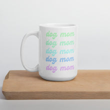 Load image into Gallery viewer, Colorful dog mom coffee mug, gift for her, mothers day
