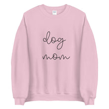 Load image into Gallery viewer, MULTIPLE COLORS dog mom Unisex Sweatshirt, cute shirt, gift for her, dog mom
