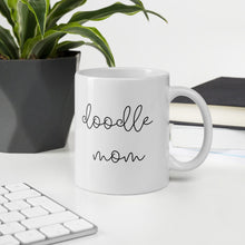 Load image into Gallery viewer, Doodle mom coffee mug, gift for her, dog mom, mothers day, cute mug
