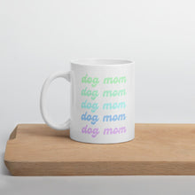 Load image into Gallery viewer, Colorful dog mom coffee mug, gift for her, mothers day
