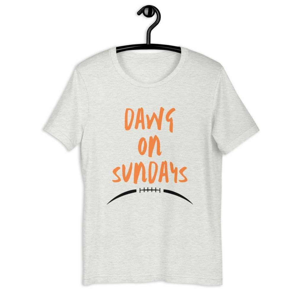 Dawg on sundays Short-Sleeve Unisex T-Shirt, Cleveland browns, Cleveland shirt, football shirt, football season