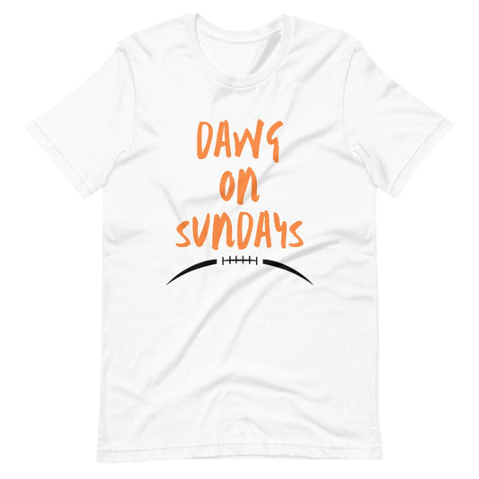 Dawg on sundays Short-Sleeve Unisex T-Shirt, Cleveland browns, Cleveland shirt, football shirt, football season