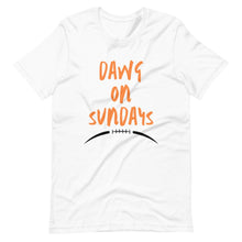 Load image into Gallery viewer, Dawg on sundays Short-Sleeve Unisex T-Shirt, Cleveland browns, Cleveland shirt, football shirt, football season
