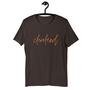 Cleveland football Short-Sleeve Unisex T-Shirt, football season, football shirt, Cleveland browns