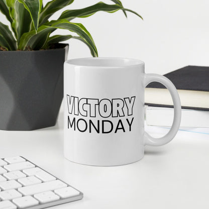 Victory Monday mug, football mug, football season