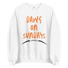 Load image into Gallery viewer, Dawg on sundays Unisex Sweatshirt, Cleveland shirt, Cleveland browns, football season
