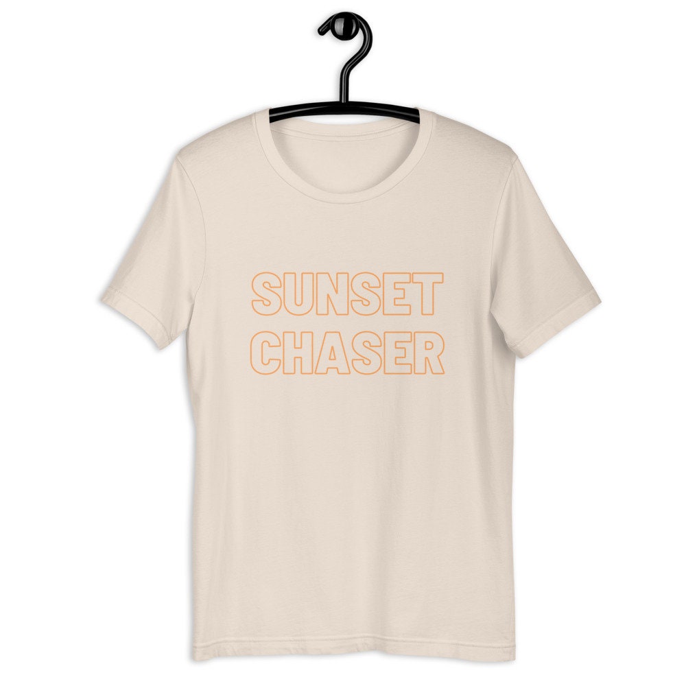 Sunset chaser Short-Sleeve Unisex T-Shirt, summer shirt, sunset shirt, cute shirt