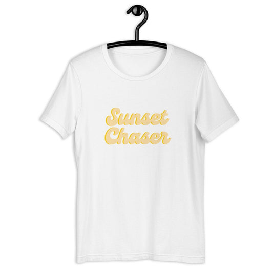 Sunset Chaser Short-Sleeve Unisex T-Shirt, summer shirt, cute shirt