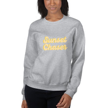 Load image into Gallery viewer, Sunset chaser Unisex Sweatshirt, summer shirt, cute shirt
