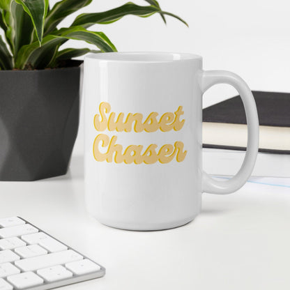 Sunset chaser mug, summer mug, sunshine mug
