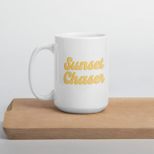 Sunset chaser mug, summer mug, sunshine mug