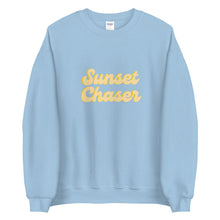 Load image into Gallery viewer, Sunset chaser Unisex Sweatshirt, summer shirt, cute shirt
