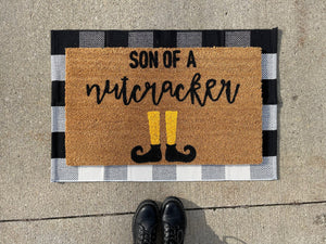 son of a nutcracker doormat