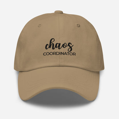 Chaos coordinator Dad hat, funny hat, cute hat, mothers day, fathers day