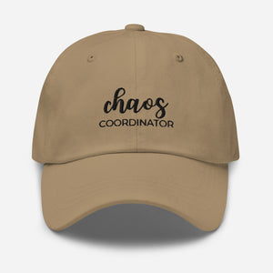 Chaos coordinator Dad hat, funny hat, cute hat, mothers day, fathers day