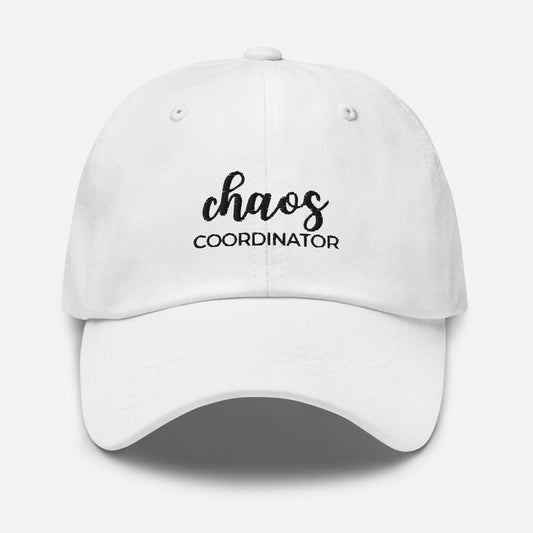 Chaos coordinator Dad hat, funny hat, cute hat, mothers day, fathers day