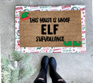 Under Elf surveillance doormat