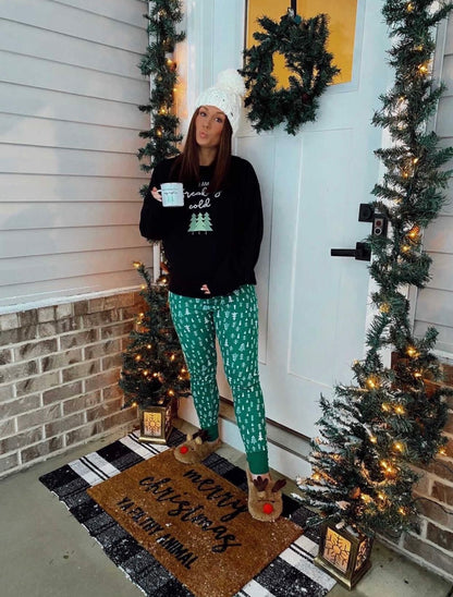 I am freaking cold Unisex Sweatshirt, christmas shirt, punny shirt, holiday shirt