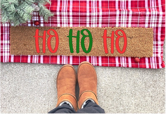 Ho Ho Ho Skinny Mini Doormat