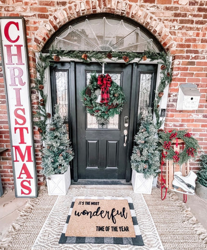 It's the most wonderful time of the year doormat