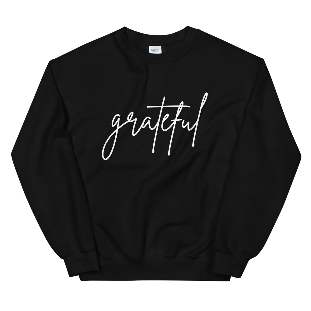 Grateful Unisex sweatshirt, Friendsgiving shirt, thanksgiving shirt, cute shirt