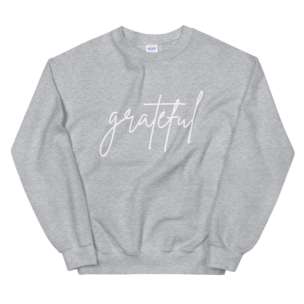 Grateful Unisex sweatshirt, Friendsgiving shirt, thanksgiving shirt, cute shirt