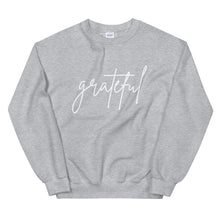 Load image into Gallery viewer, Grateful Unisex sweatshirt, Friendsgiving shirt, thanksgiving shirt, cute shirt
