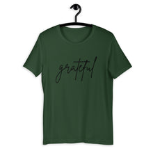 Load image into Gallery viewer, Grateful Short-Sleeve Unisex T-Shirt, Friendsgiving shirt, thanksgiving shirt, cute shirt
