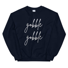 Load image into Gallery viewer, Gobble gobble Unisex Sweatshirt, Friendsgiving shirt, thanksgiving shirt, punny shirt
