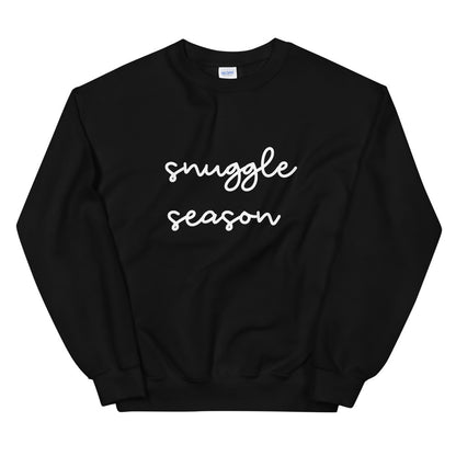 Snuggle season Unisex Sweatshirt, christmas shirt, punny shirt, holiday shirt