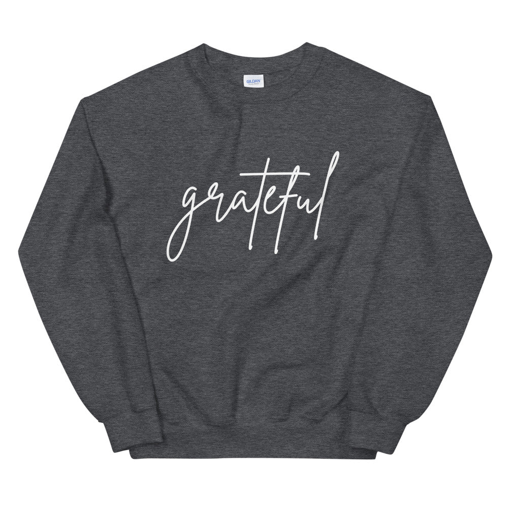 Grateful Unisex sweatshirt, Friendsgiving shirt, thanksgiving shirt, cute shirt