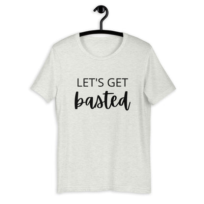 Lets get basted Short-Sleeve Unisex T-Shirt, Friendsgiving shirt, thanksgiving shirt, punny shirt