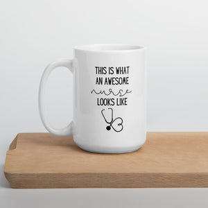 Awesome nurse mug, healthcare mug, nurse mug, essential mug, doctor mug