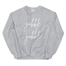 Load image into Gallery viewer, Gobble gobble Unisex Sweatshirt, Friendsgiving shirt, thanksgiving shirt, punny shirt
