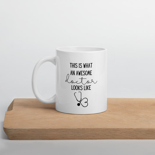 Awesome doctor mug, healthcare mug, nurse mug, essential mug, doctor mug